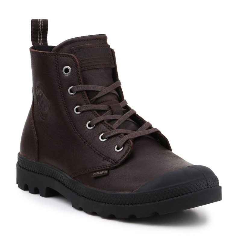 Sapatos Palladium Pampa Zip Lth M 76888-249-M marrom 3