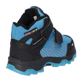 American Club Softshell Sports Boys com uma membrana HL33/21 Blue-Black azul 2