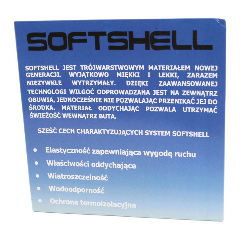 American Club Softshell Sports Boys com uma membrana HL33/21 Blue-Black azul 6