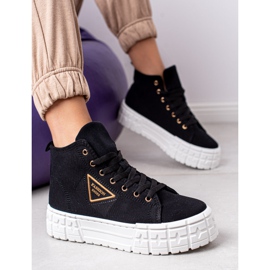 Goodin Tênis de alta moda preto 1