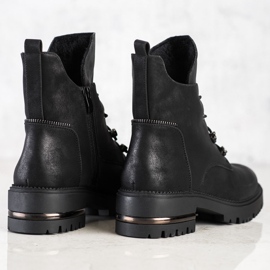 Trabalhadores com cadarços elegantes por Sergio Leone preto 1 Trabalhadores com cadarços elegantes por Sergio Leone preto 1