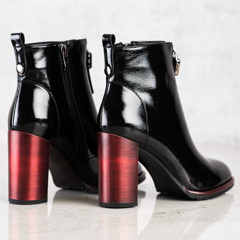 S. BARSKI Botas elegantes envernizadas S.BARSKI preto 1