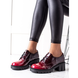 S. BARSKI Sapatos lacados S.BARSKI vermelho 2