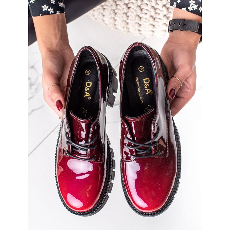 S. BARSKI Sapatos lacados S.BARSKI vermelho 1