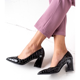 S. BARSKI Bombas Com Eco Couro S.BARSKI preto 1