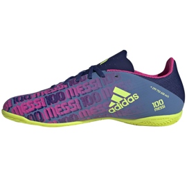Chuteiras Adidas X Speedflow Messi.4 In M FY6921 azul marinho multicolorido azul marinho 1