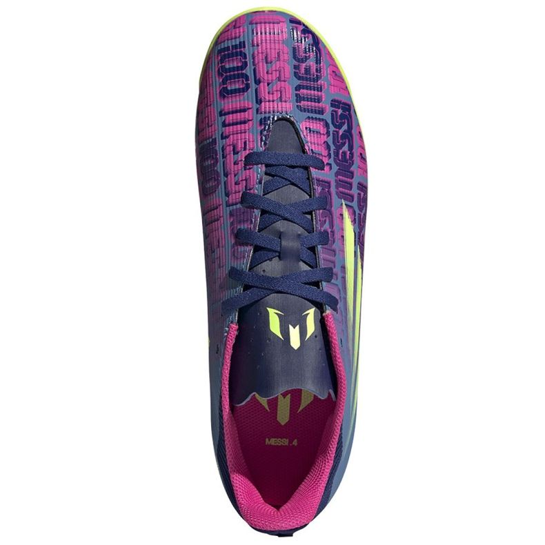 Chuteiras Adidas X Speedflow Messi.4 In M FY6921 azul marinho multicolorido azul marinho 2