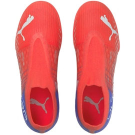 Chuteiras Puma Ultra 3.3 Tt Jr 106531 01 laranjas e vermelhos 1