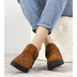 Sapatos de camelo no posto Leonie marrom 1