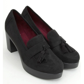 Bombas no poste e plataforma preta 8B817 preta preto 2