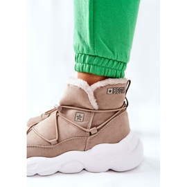 Botas para neve quente Big Star Beige II274263 bege 2