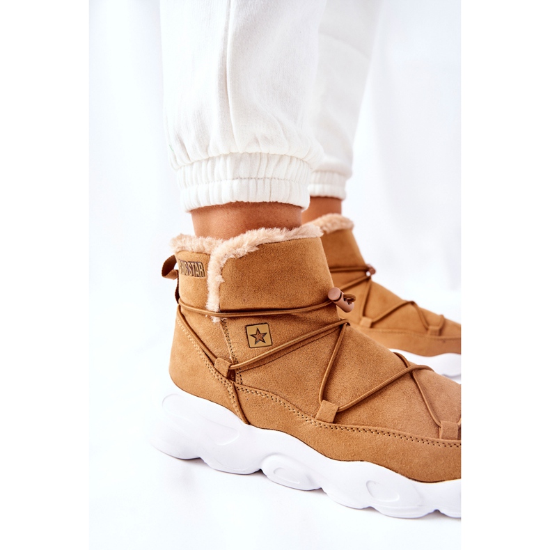 Botas de neve quentes Big Star Camel II274266 marrom 1