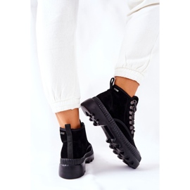 Botas de couro Big Star II274363 pretas preto 1