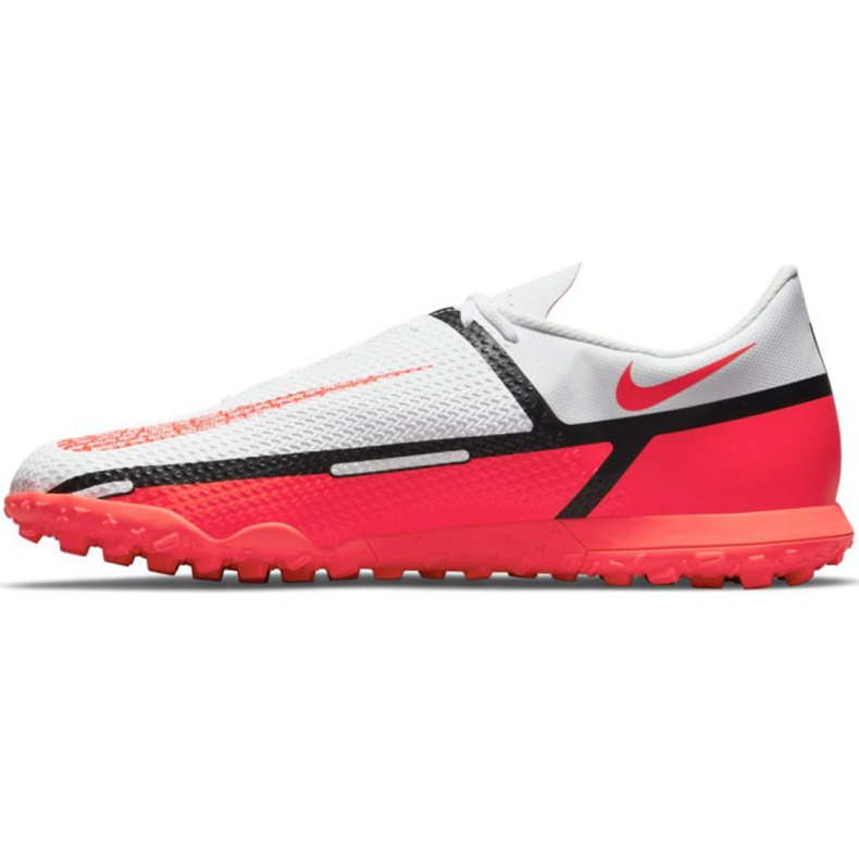 Chuteira Nike Phantom GT2 Club Tf M DC0821 167 branco, vermelho, multicolor branco 1 Chuteira Nike Phantom GT2 Club Tf M DC0821 167 branco, vermelho, multicolor branco 1
