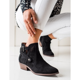 Erynn Botas Openwork preto 1