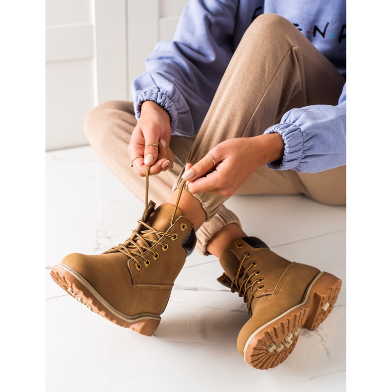 Diamantique Armadilhas Marrom Clássicas amarelo 1