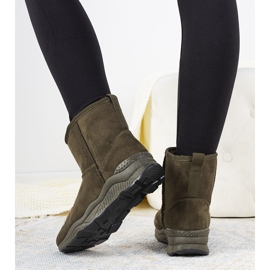 Botas de neve verdes femininas Arana 1