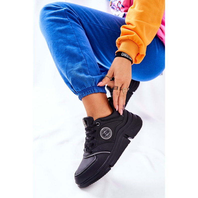 Calçados Esportivos na Big Star II274313 Plataforma Preta preto 1