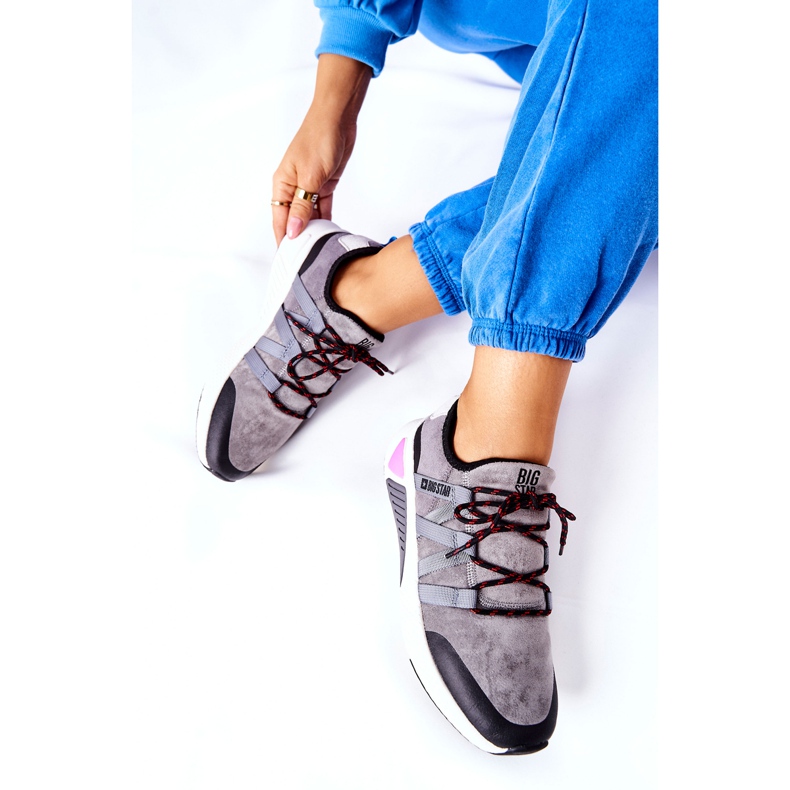 Calçados Esportivos Memory Foam Big Star II274306 Cinza 2