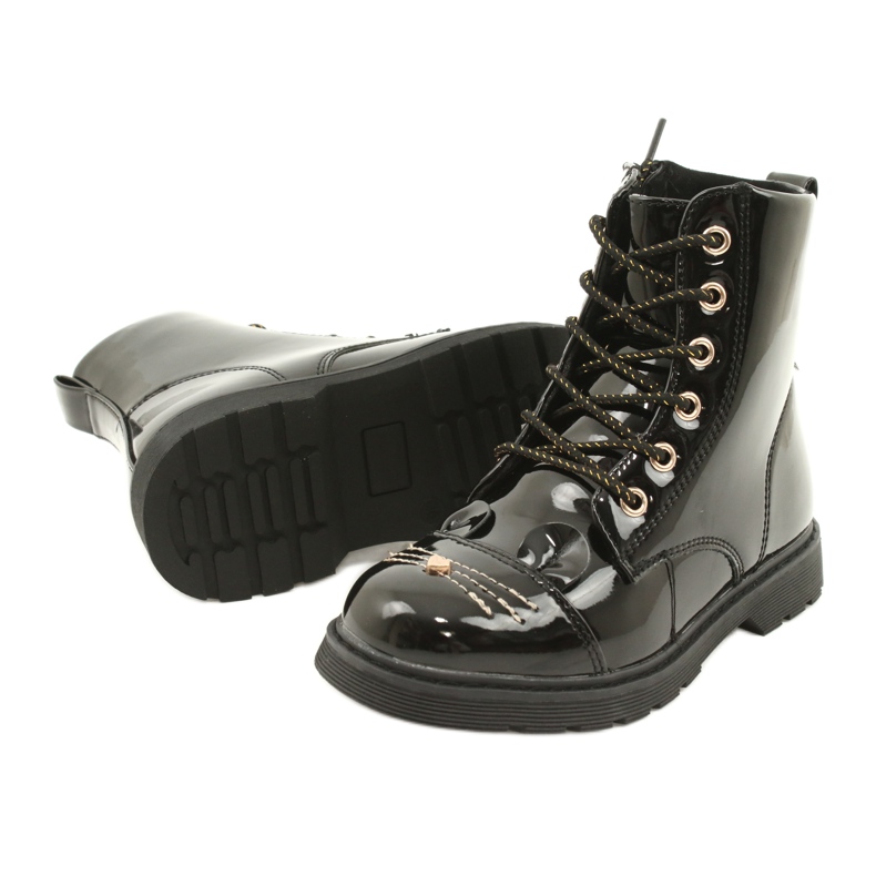 Botas Miss Patentes 21DZ23-4309 preto 3
