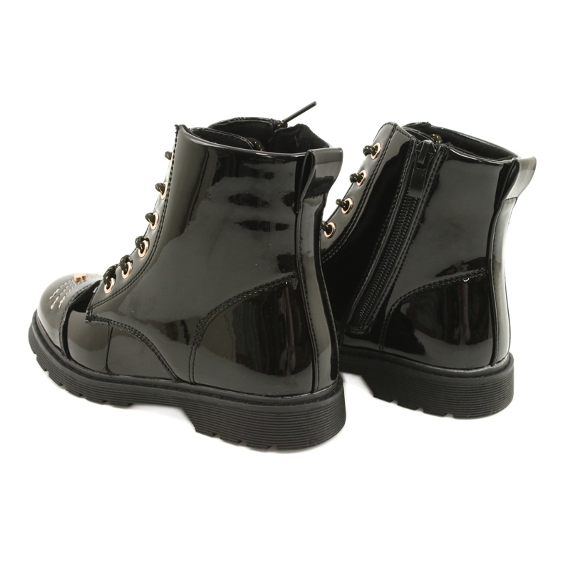 Botas Miss Patentes 21DZ23-4309 preto 4