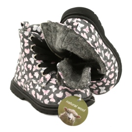 Miss Senhorita botas 21DZ23-4342 azul rosa cinza 4