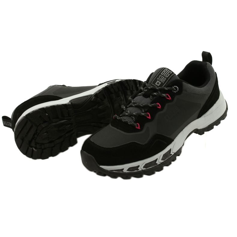 Calçados esportivos masculinos Big Star cinza e preto II174140 3