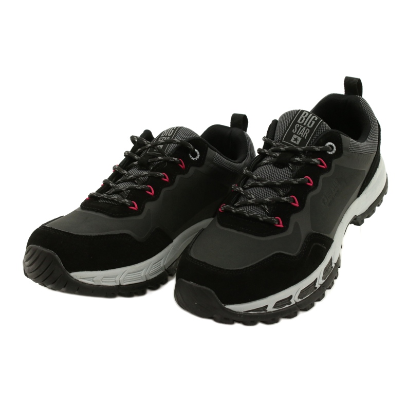Calçados esportivos masculinos Big Star cinza e preto II174140 2