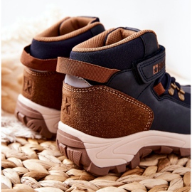 Sapatos de trekking infantil Big Star II374098 azul marinho azul-marinho 2