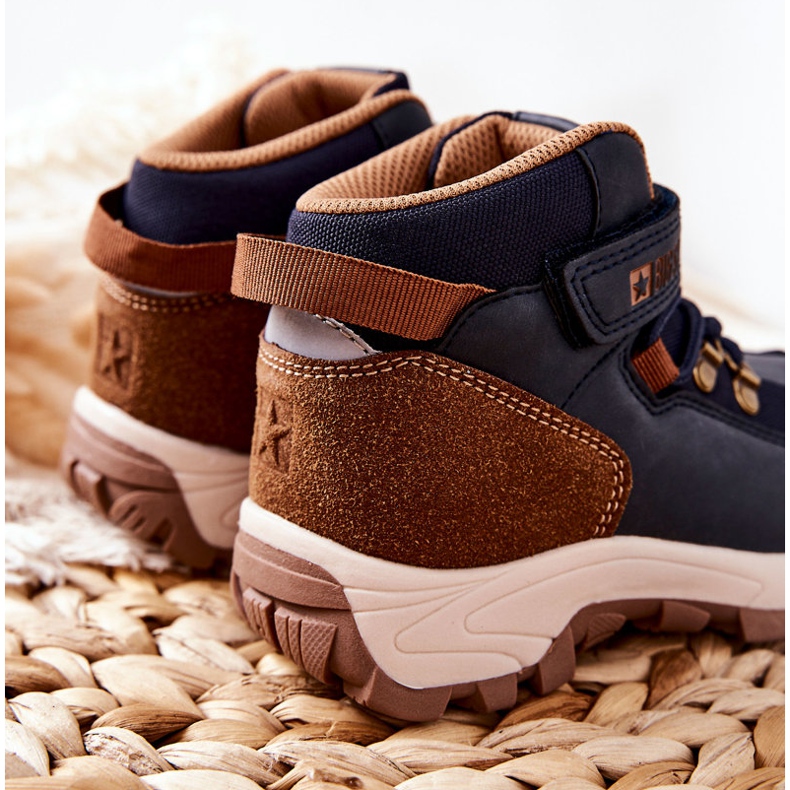 Sapatos de trekking infantil Big Star II374098 azul marinho 2