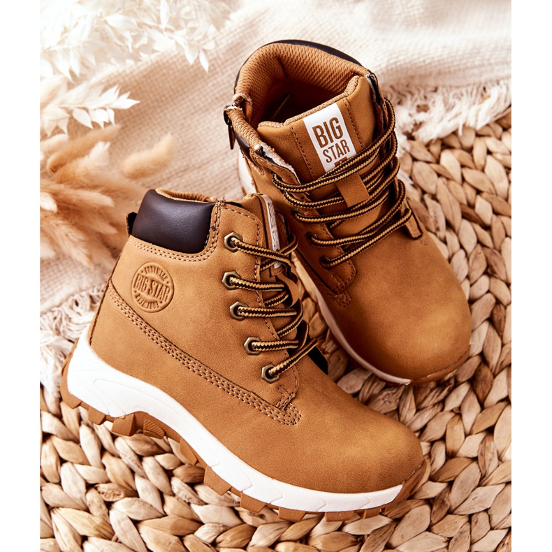Sapatos de trekking infantil Big Star II374101 Camel marrom 2