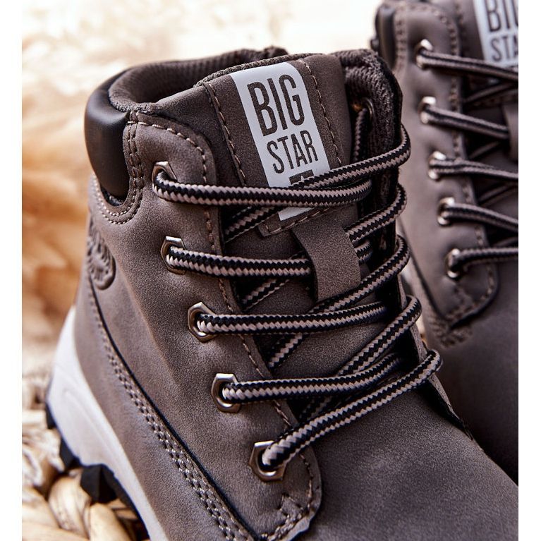 Sapatos de trekking infantil Big Star II374102 cinza 1