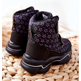 Botas de neve infantis negras Big Star II374091 preto 2