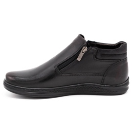 Polbut Sapatos masculinos de inverno kabir K29F preto 1