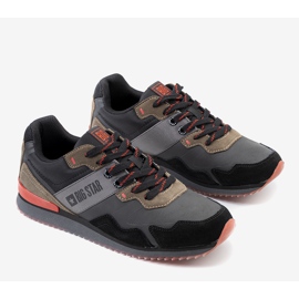 Calçados esportivos masculinos Black Big Star da Acosta preto 1