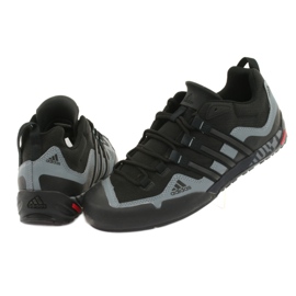 Sapatos adidas Terrex Swift Solo M D67031 preto cinza 4