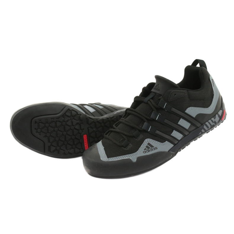 Sapatos adidas Terrex Swift Solo M D67031 preto cinza 5