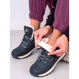 Ax Boxing Calçado para trekking quente azul marinho 1