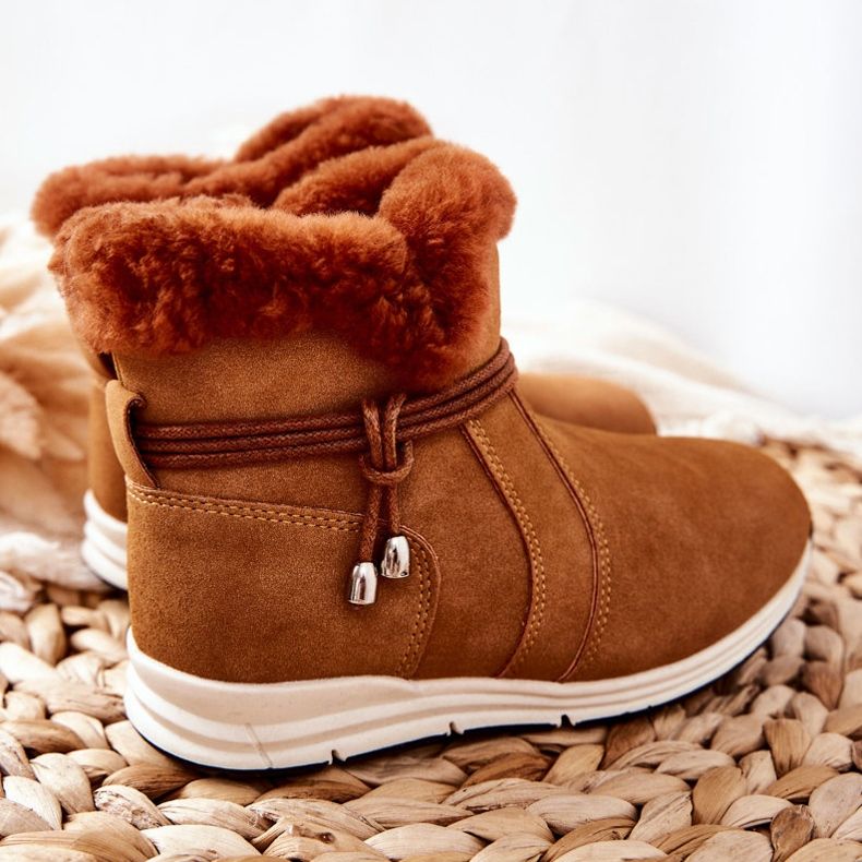 Botas de neve infantis Big Star BB374058BS Camel castanho 1
