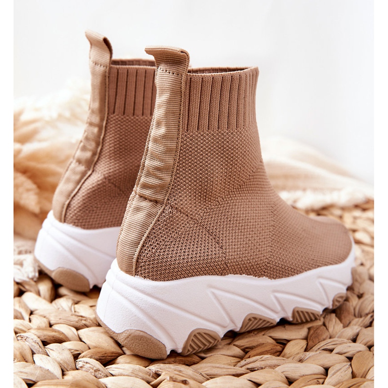 Tênis esportivo infantil bege Callobe 1