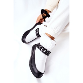 S.Barski Botas de neve quentes femininas de Khariche branco 1