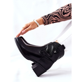 S.Barski Botas isolantes femininas Black Palile preto 2