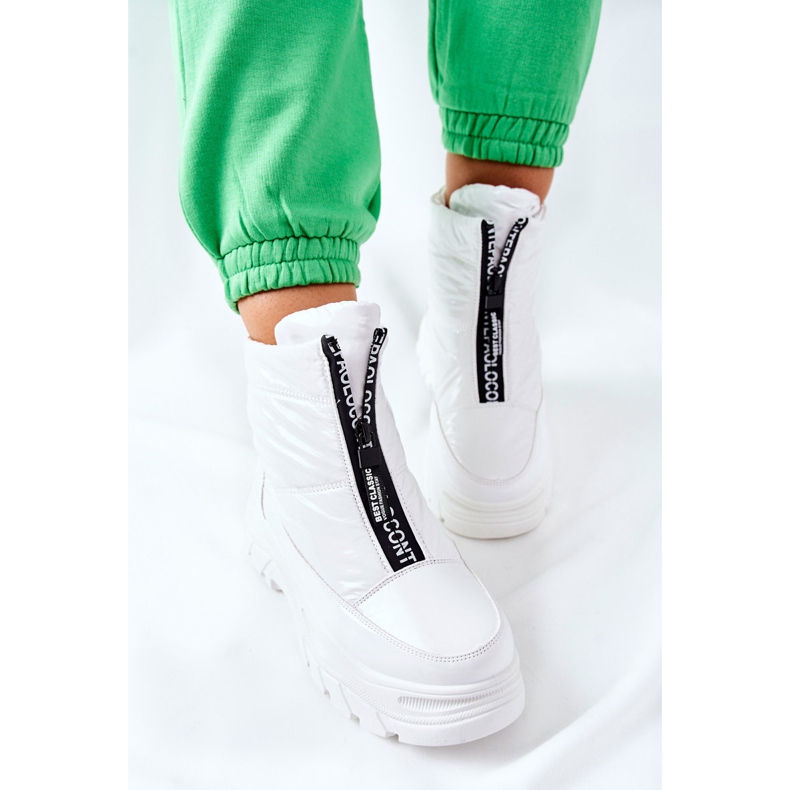 Vinceza Caçadores Botas Femininos Branco Echowen 1 Vinceza Caçadores Botas Femininos Branco Echowen 1