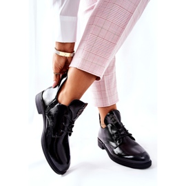 Sapatos Lacados Sergio Leone Aquecido PB262 Preto 2