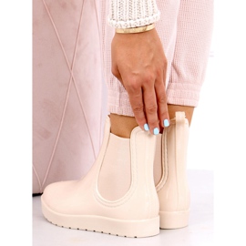Botas Jodhpur Galoches Lubu Beige bege 2