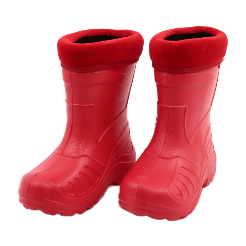 Botas de chuva infantil Befado 162P105 vermelho 2