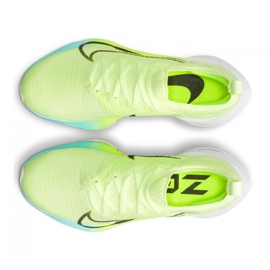 Tênis de corrida Nike Air Zoom Tempo Next% W CI9924-700 verde 2