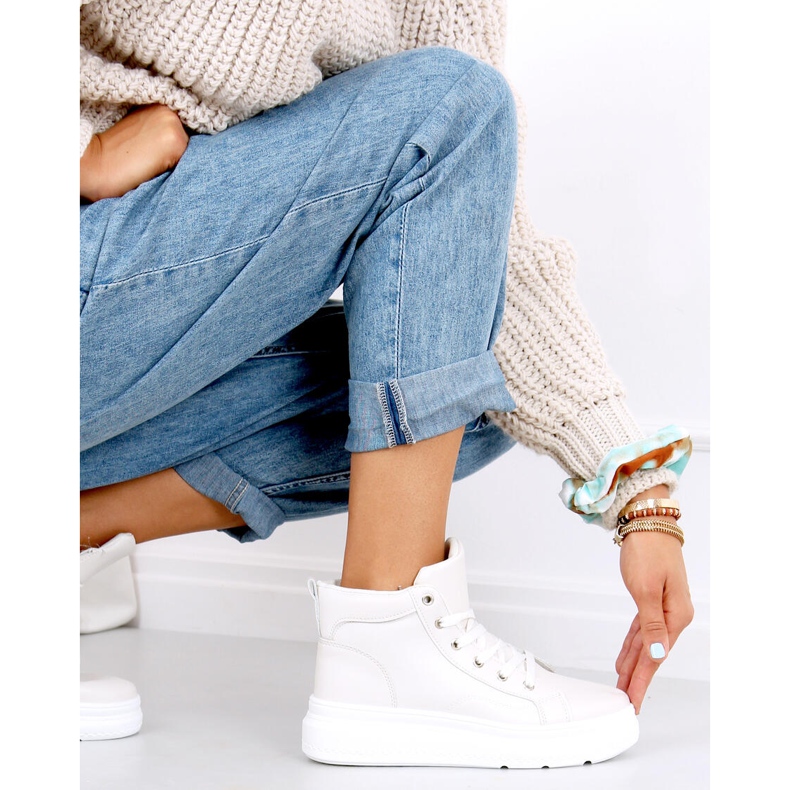 Tênis de tornozelo Ava Beige bege 1