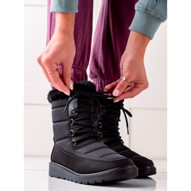 Botas de neve VINCEZA pretas claras preto 1