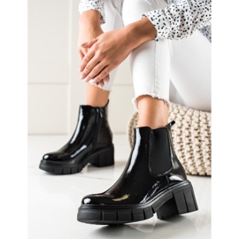 Filippo Botas Laquered Fashion preto 2